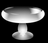 bowl on black